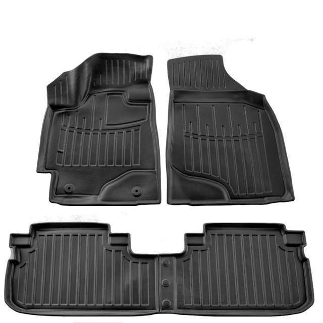 Коврики в салон с бортиками Stingray для Toyota Highlander XU40 2008-2013 гг. (5022364)