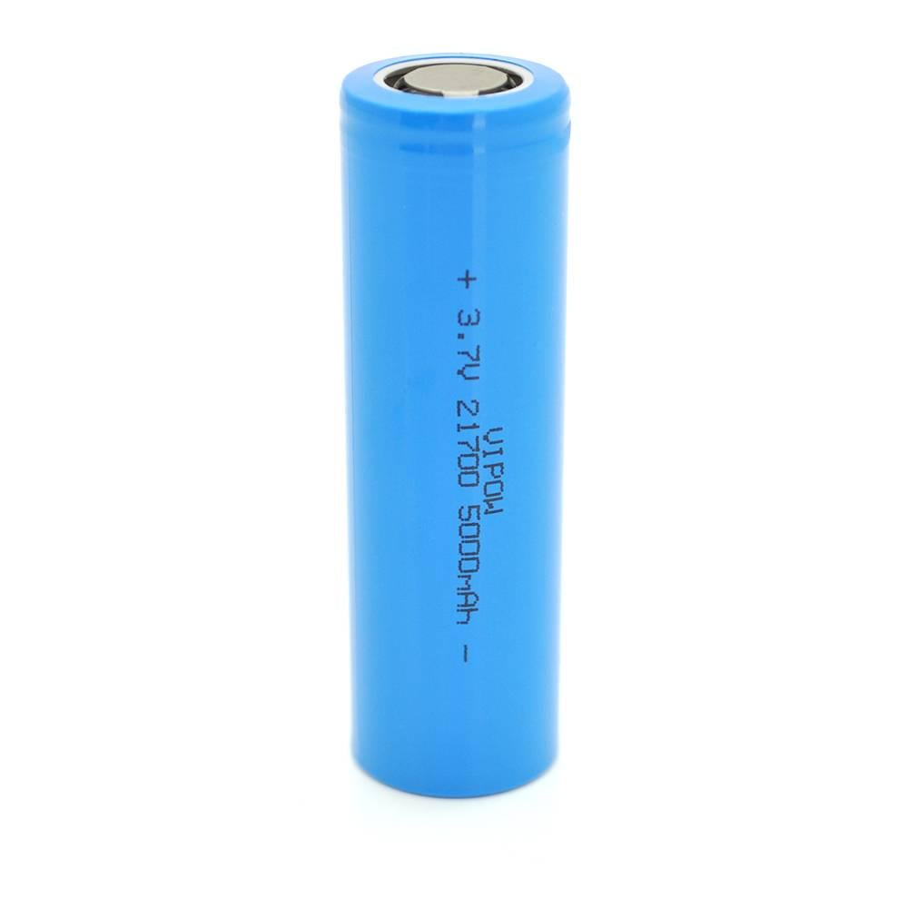 Акумулятор 21700 Li-Ion Vipow ICR21700 FlatTop 5000mAh 3,7V Q50/500 Blue (29955)