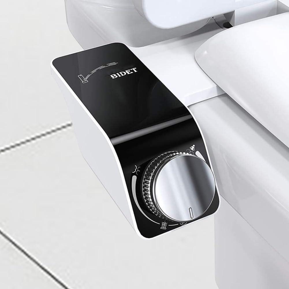 Біде-накладка для унітаза SAMODRA Bidet універсальна тонка під кришку з боковим модулем Білий (SMWDRB)