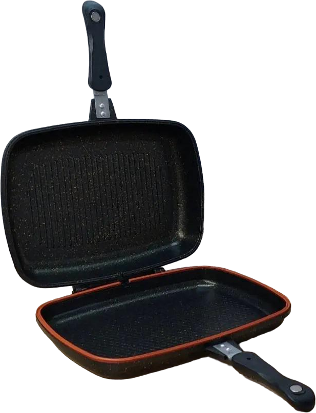 Сковорода-гриль двухсторонняя OMS Collection 3215 Black (87181)