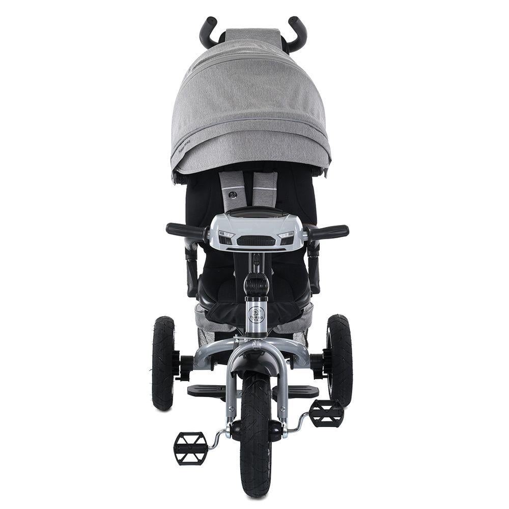 Дитячий велосипед триколісний Turbo Trike MT 1007 гумові колеса Сірий (723286211) - фото 4 Дитячий велосипед триколісний Turbo Trike MT 1007 гумові колеса Сірий (723286211) - фото 4