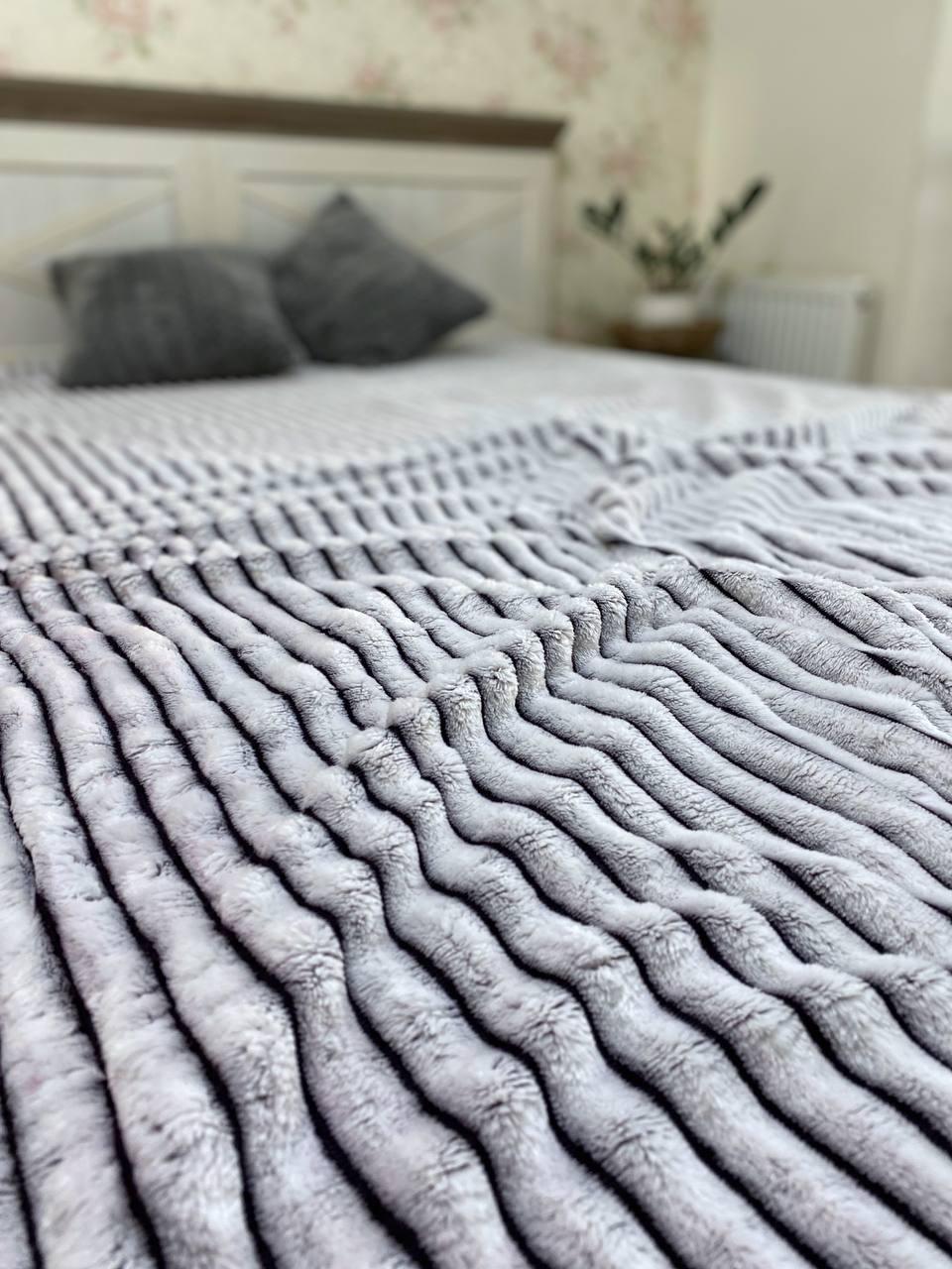 Плед плюшевий 200х230 см Марсала (Д-Mpled003/3-01) - фото 3 Плед плюшевий 200х230 см Марсала (Д-Mpled003/3-01) - фото 3