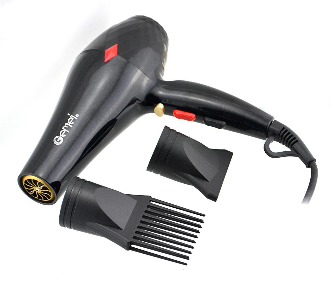 Фен-сушка для укладання волосся Gemei GM-1767 3000 W (10192676)