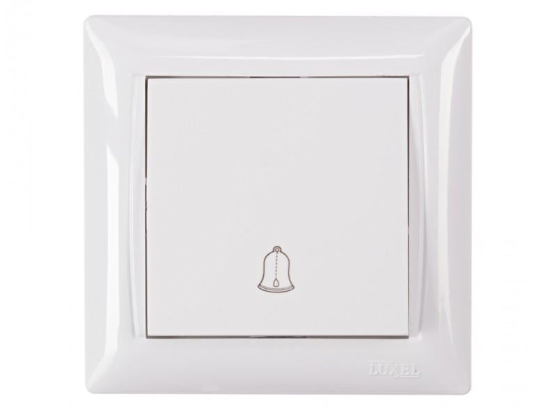 Кнопка звонка Luxel 3017 PRIMERA Белый