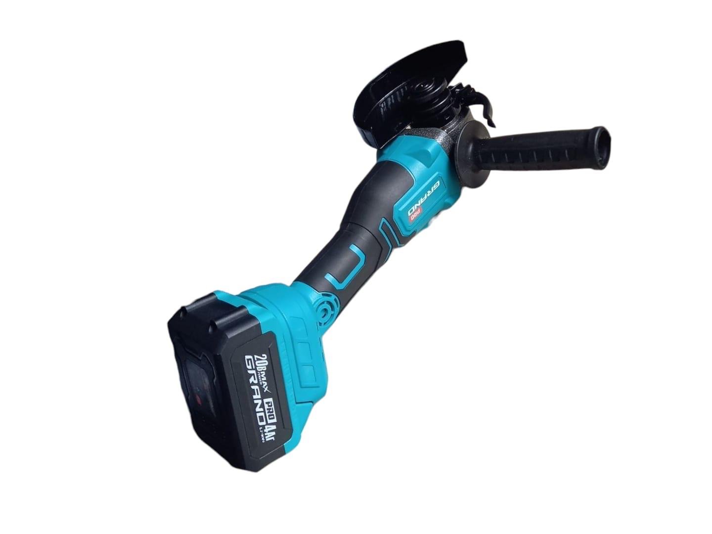 Машина шлифовальная угловая Grand МШУ-20 BL/PRO 2 АКБ (26443597)