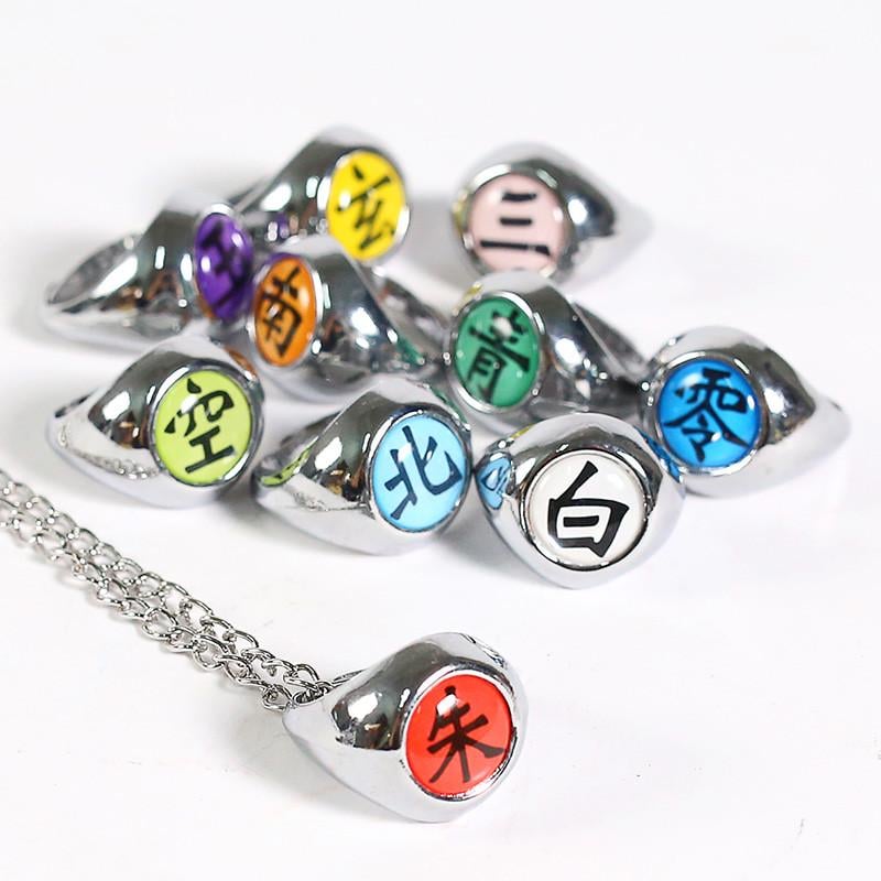 Набор колец Naruto 10 шт. (N.22.91)