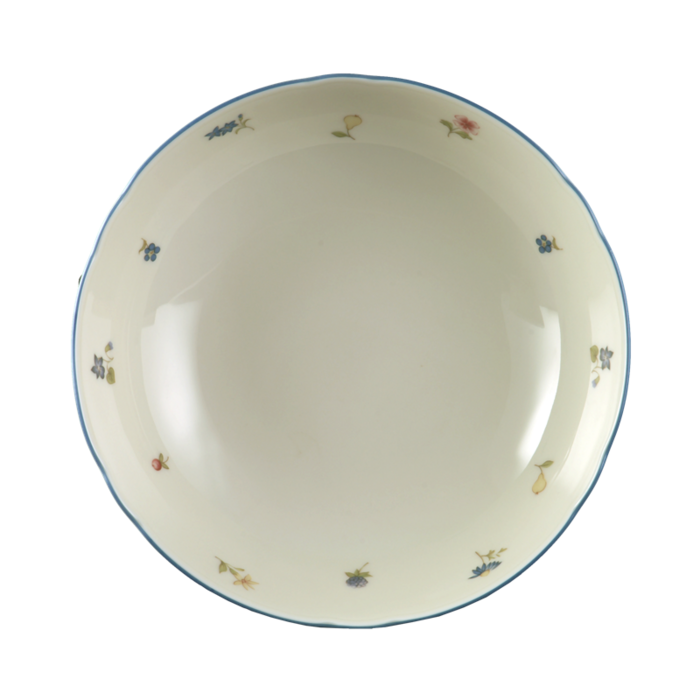 Пиала Streublume blauer Rand Marie-Luise Seltmann 23 см (SW-4003106008419)