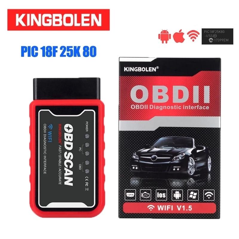 Диагностический сканер OBD SCAN V1.5 Kingbolen WIfi - фото 2