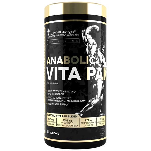 Витаминно-минеральный комплекс для спорта Kevin Levrone Anabolic Vita Pak 30 sachets Витаминно-минеральный комплекс для спорта Kevin Levrone Anabolic Vita Pak 30 sachets