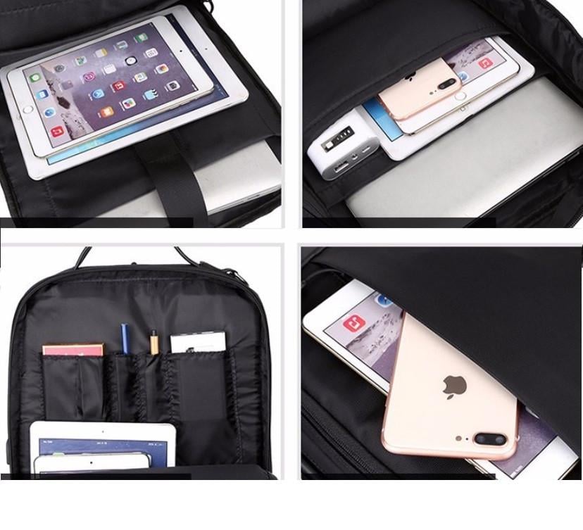 Сумка-рюкзак для ноутбука 15,6" 41х30х13 см Коричневый (СР-1201-2) - фото 8 Сумка-рюкзак для ноутбука 15,6" 41х30х13 см Коричневый (СР-1201-2) - фото 8