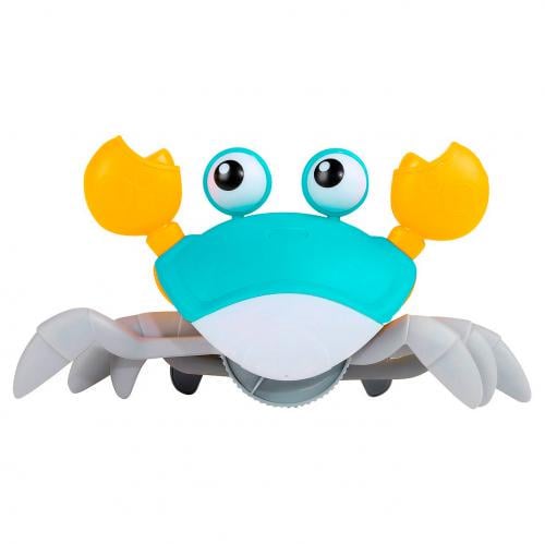 Интерактивная игрушка Краб робот со звуковыми эффектами Голубой (24984744)