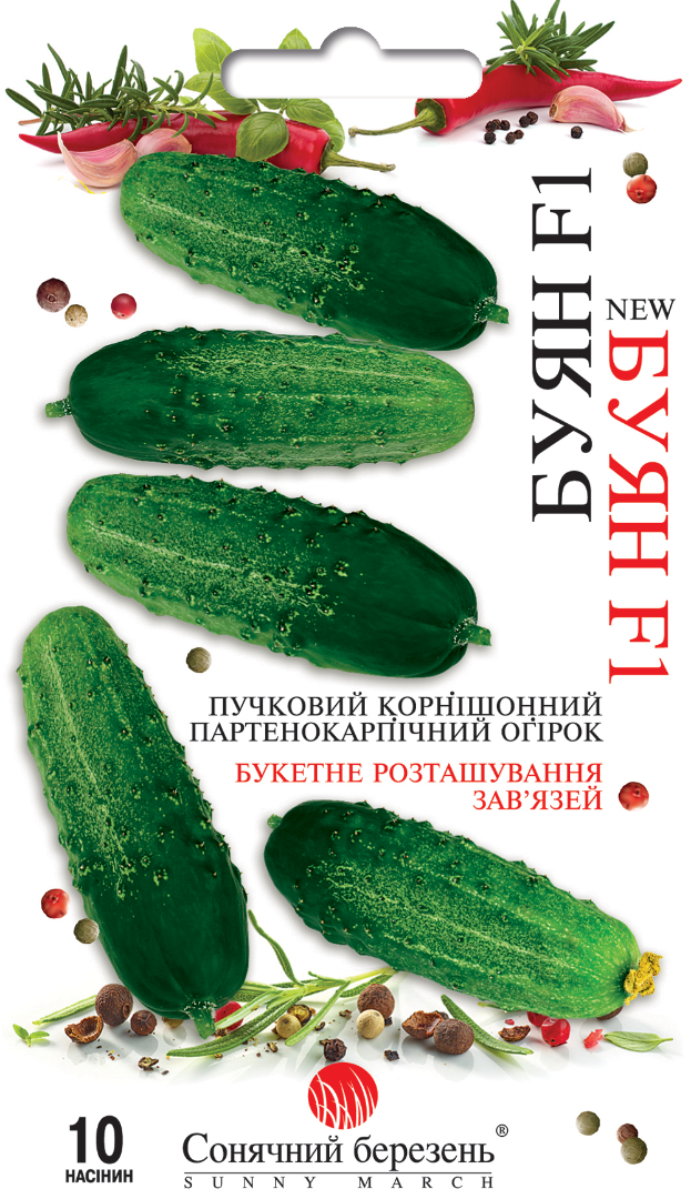 Насіння овочів Буян F1 (2160) Насіння овочів Буян F1 (2160)