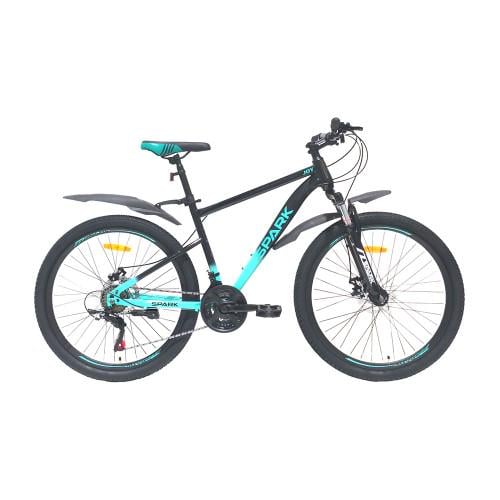 Велосипед Spark JOY колеса 26"/стальная рама 17" Черно-голубой (26351975)