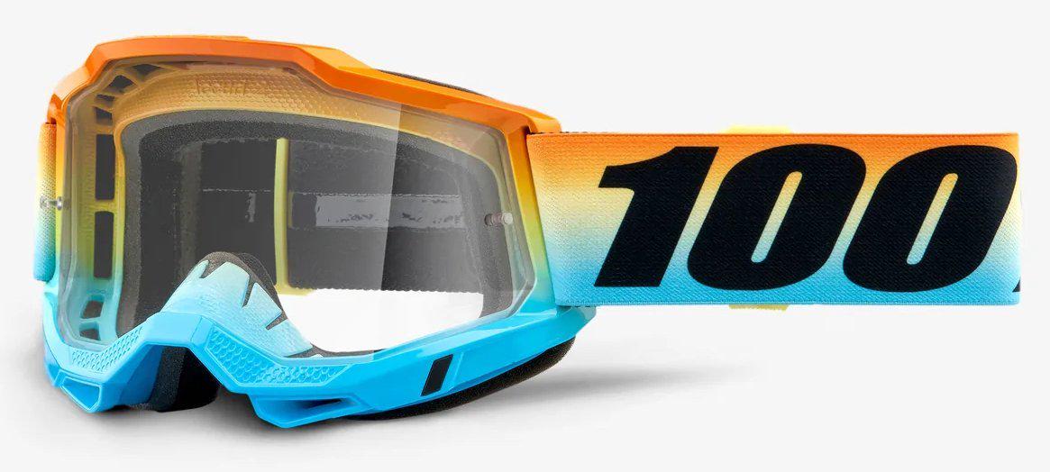 Мотоокуляри 100% ACCURI 2 Goggle Sunset/Clear Lens/Clear Lens (20220)