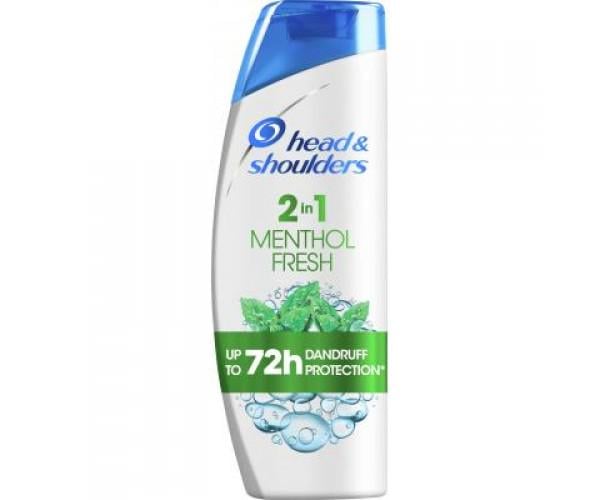 Шампунь Head&Shoulders Свежесть ментола 2в1 360 мл (4084500970403)