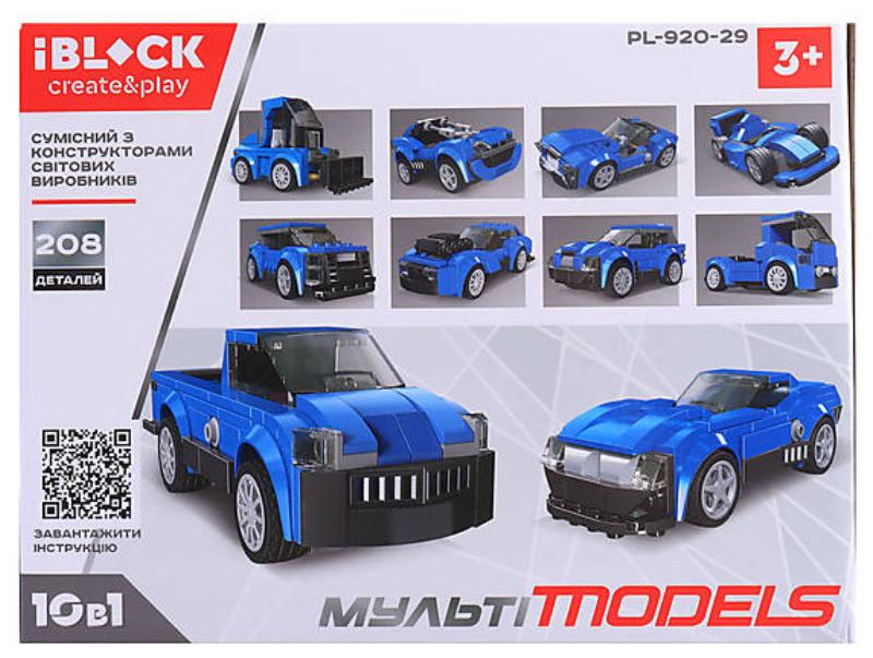 Конструктор Iblock Мульти models 208 дет. - фото 2