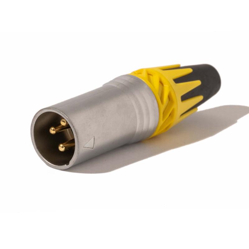Роз'єм XLR Male plug 3-pin затискач-крокодил WP SA262A-SC-PG-WP (000048536)