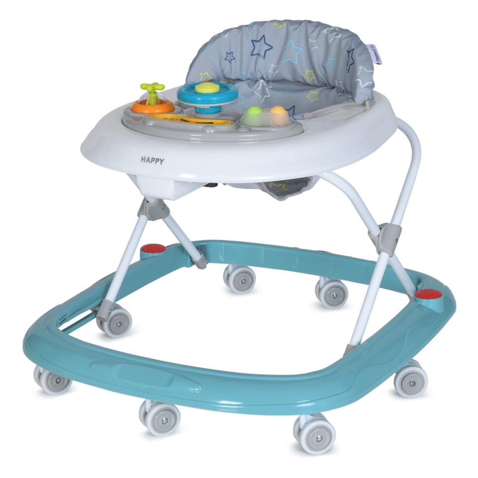 Ходунки El Camino до 15 кг материал комбинированный 64x60x54 см музыкальные Голубой (KH-156-H-5)
