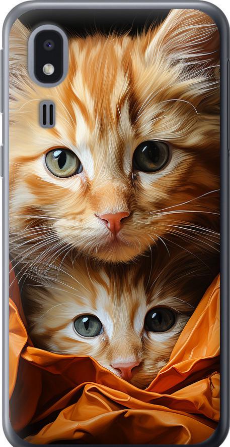 Чехол на Samsung Galaxy A2 Core A260F Котики 2 (5664u-1683-42517)