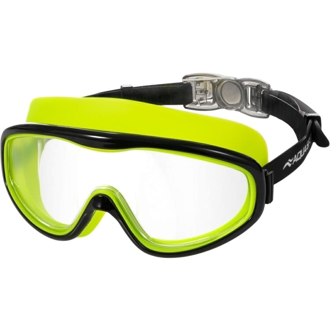 Окуляри для плавання Aqua Speed TIVANO Чорно-лимонний (235-38)