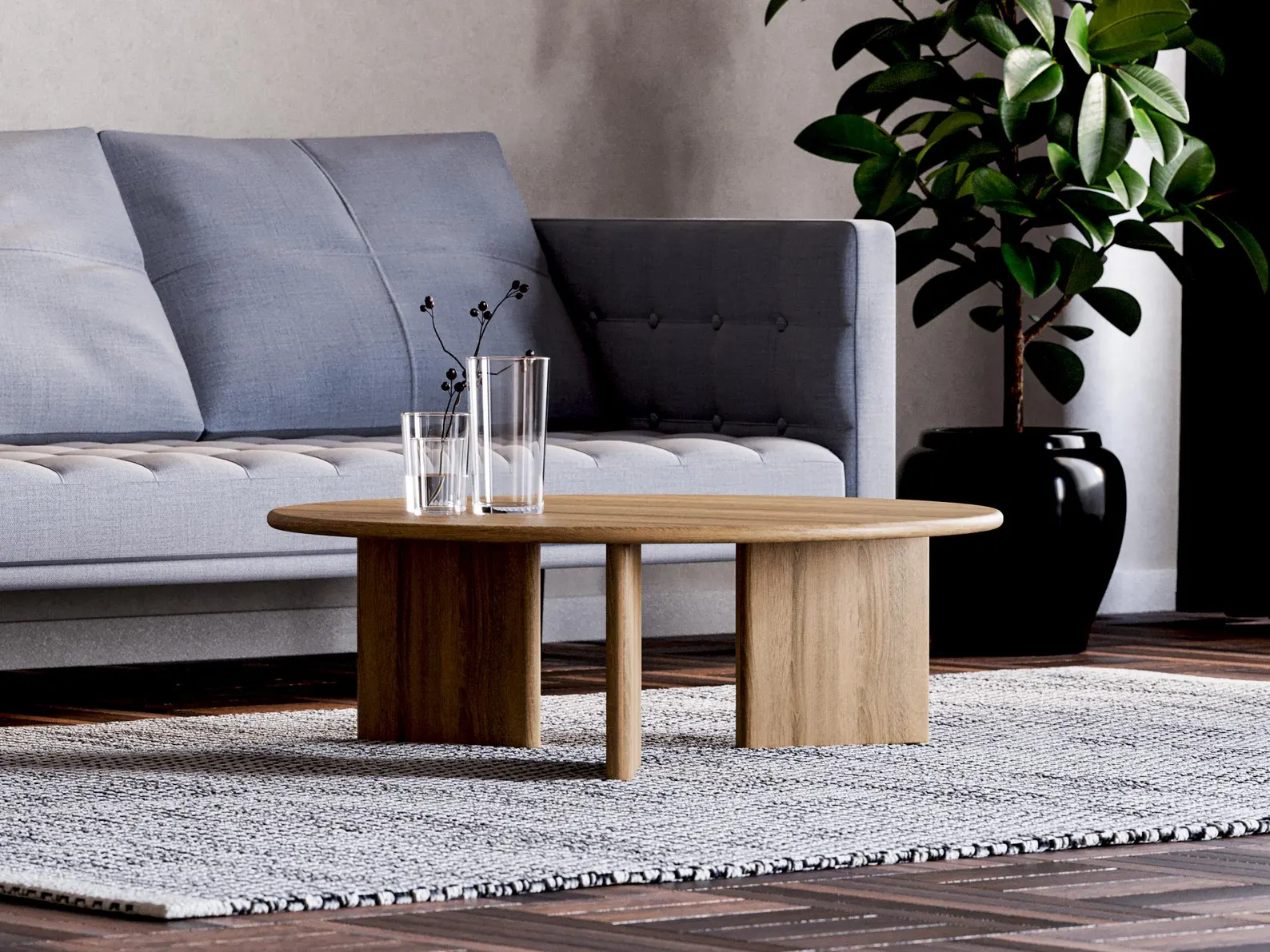 Журнальный столик Marty из массива дуба (28080054) - фото 2 Журнальный столик Marty из массива дуба (28080054) - фото 2