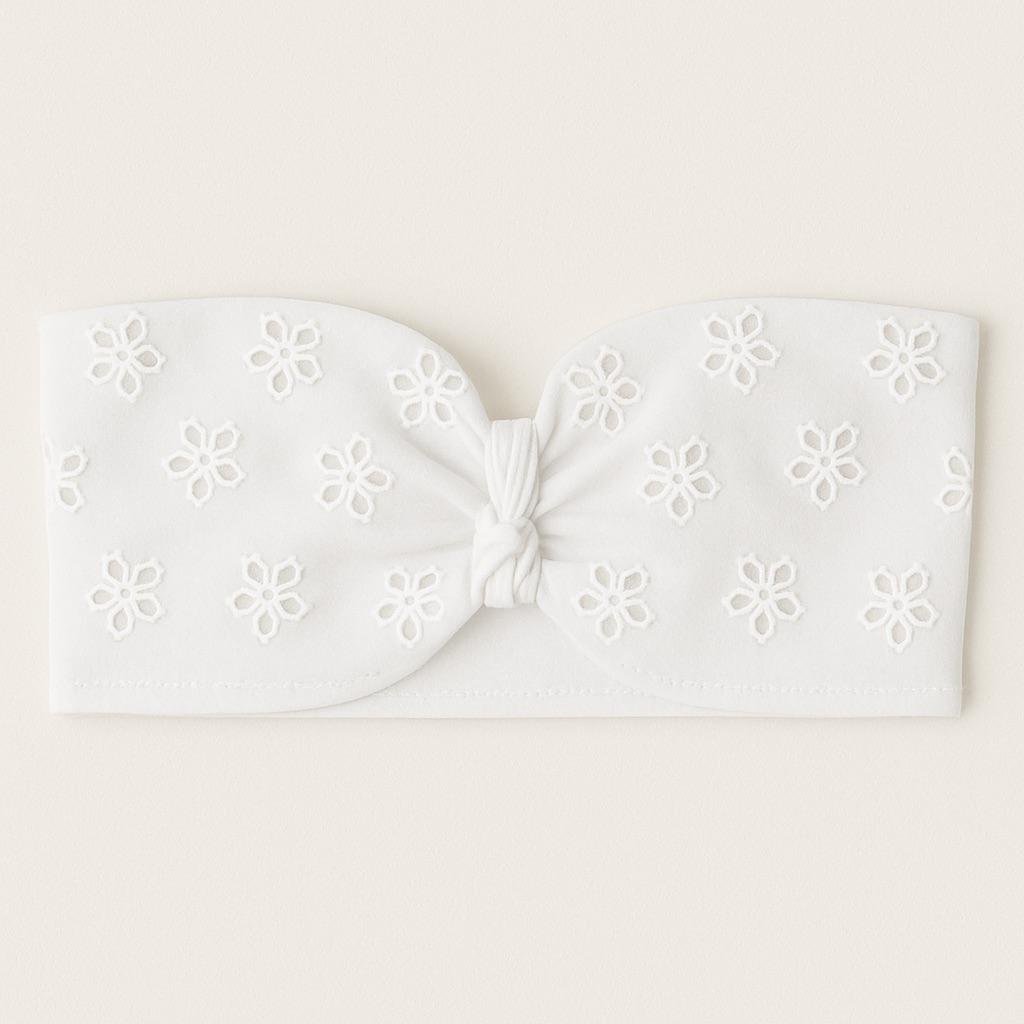 Купальный топ H&M 27417 р. 34 Белый