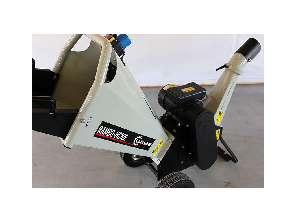 Подрібнювач садовий Lumag RAMBO-HC10E 2,2 кВт 230 В (RAMBO HC10E) - фото 4