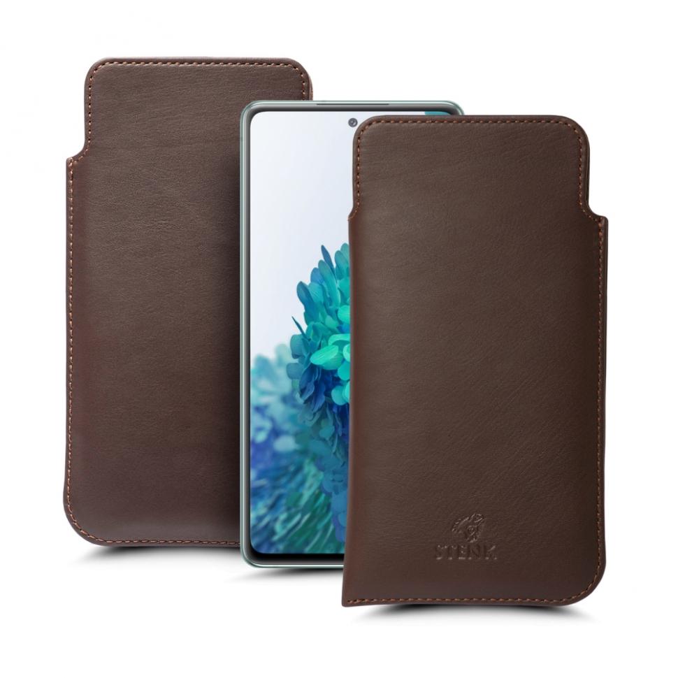Футляр Stenk Elegance для Samsung Galaxy S20 FE Коричневый (68982) Футляр Stenk Elegance для Samsung Galaxy S20 FE Коричневый (68982)