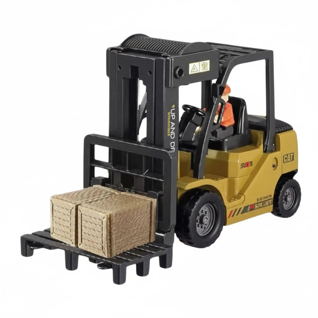 Радиоуправляемый погрузчик QH 207-1 с паром/звуком и подсветкой масштаб 1:24 (QH 207-1)