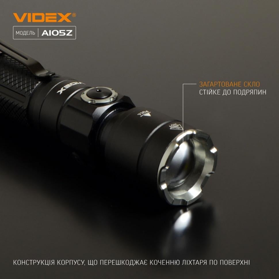 Ручний ліхтар VIDEX VLF-A105Z 1200Lm 5000K (11265947) - фото 6