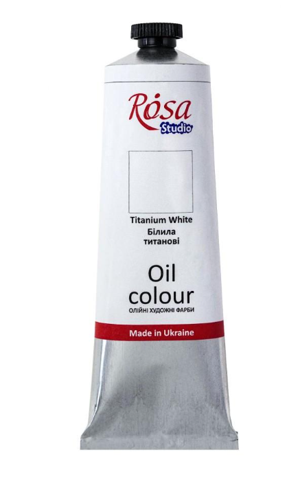 Краска масляная ROSA Gallery 100 мл Белило (1134)