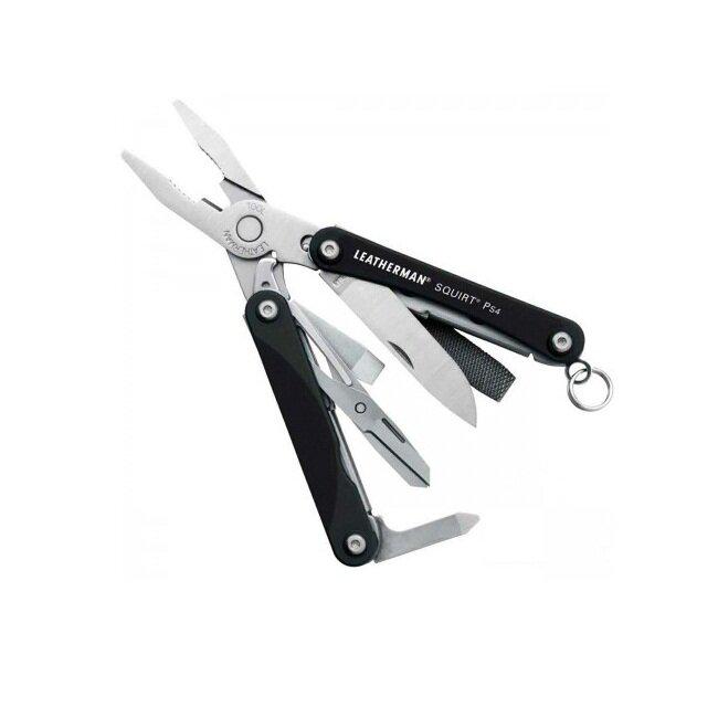 Мультитул Leatherman 831233 Squirt PS4 9 функций 57 мм Черный (971d3be1)