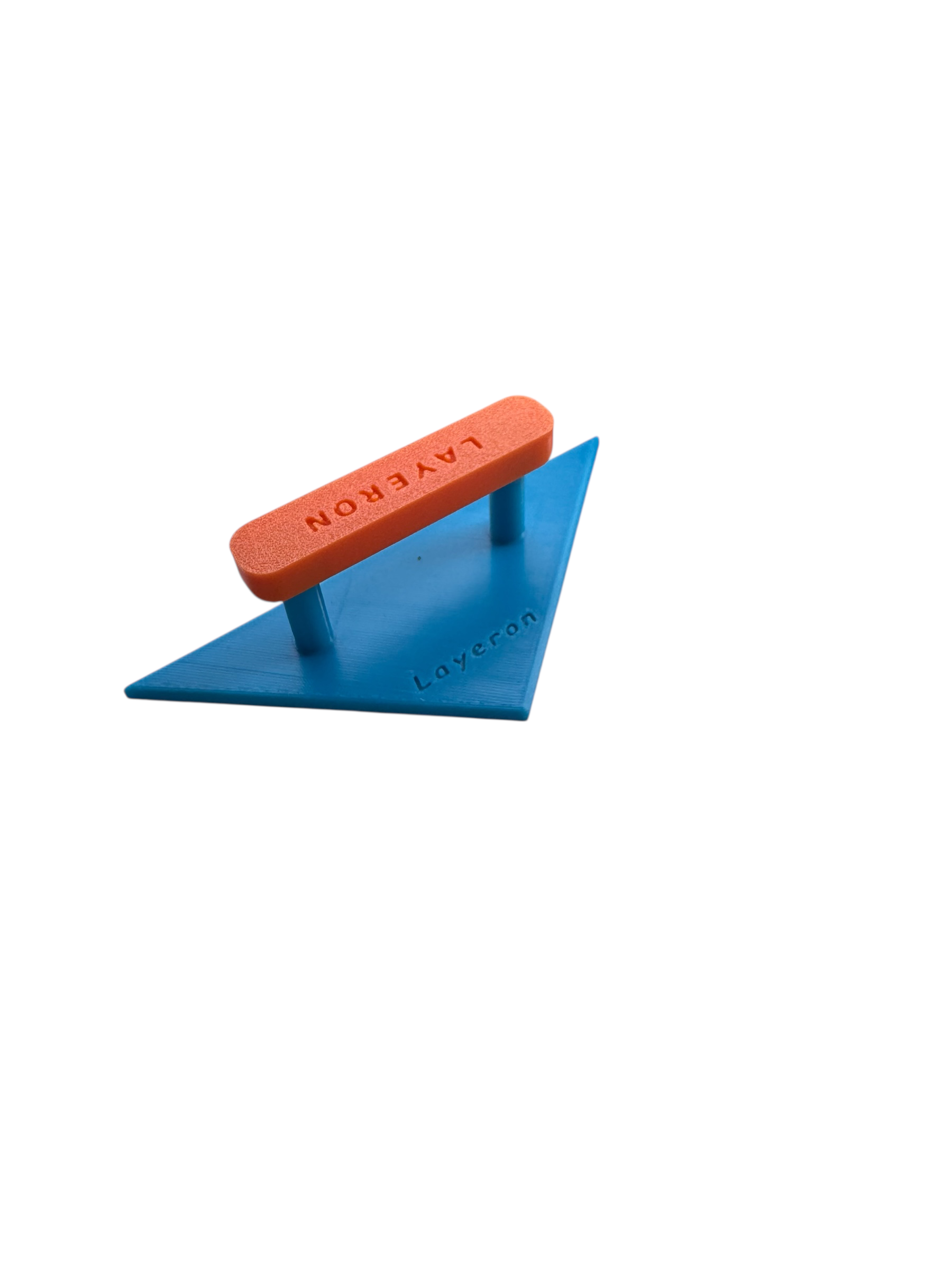 Терка шлифовальная пластиковая Layeron треугольная с липучкой 140x90 мм (L0010)