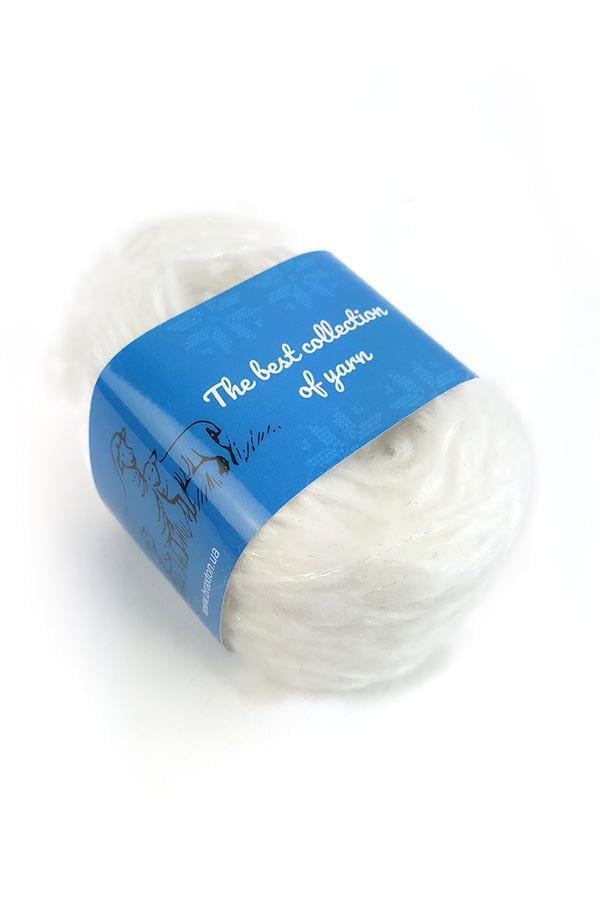 Пряжа Braxton Pufflurex Белый (80030)