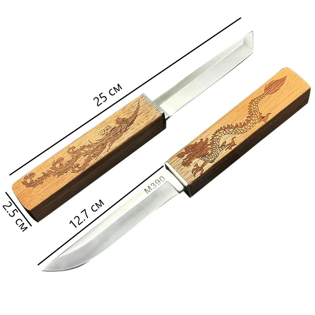 Ніж подвійний TwinBlades М390 портативний з преміальної нержавіючої сталі (622) - фото 10 Ніж подвійний TwinBlades М390 портативний з преміальної нержавіючої сталі (622) - фото 10