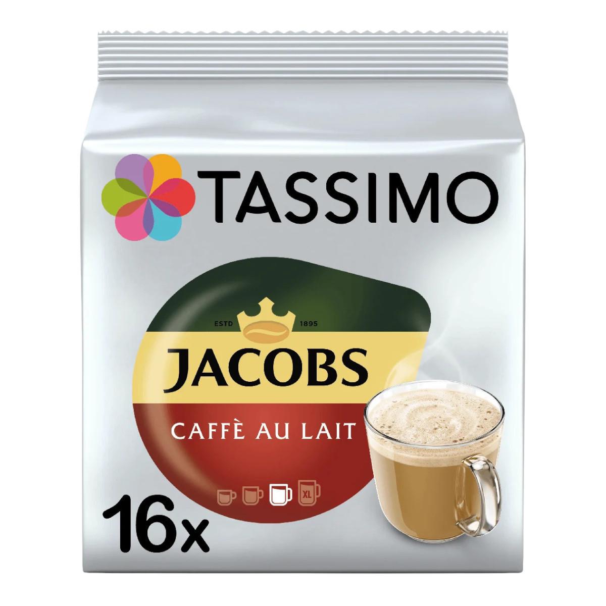 Кофе в капсулах Jacobs Tassimo Café au Lait 16 шт.