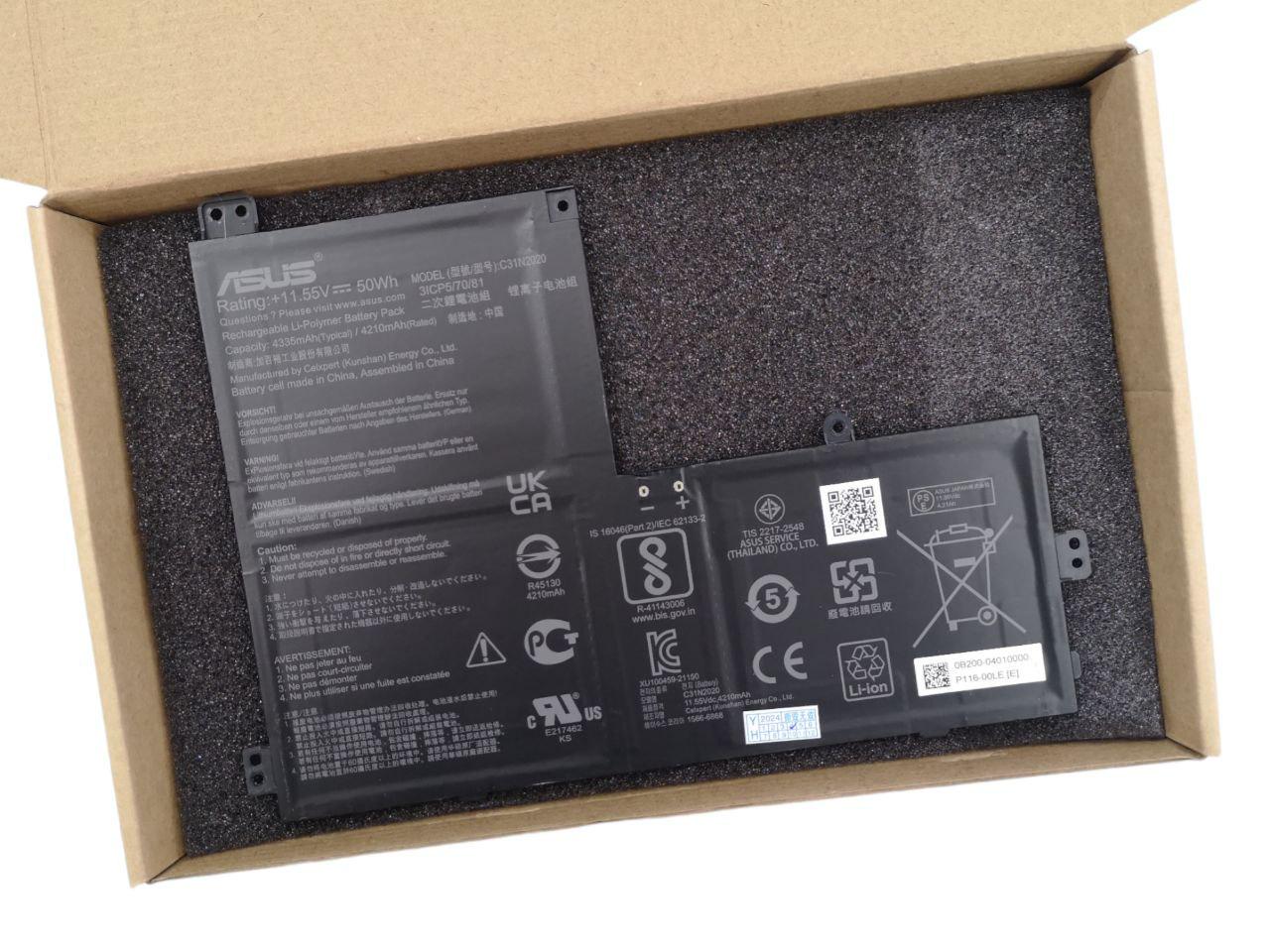 Аккумулятор для Asus Chromebook Flip CM1/CM1400FXA/C31N2020 4335 mAh 50W (21257185)