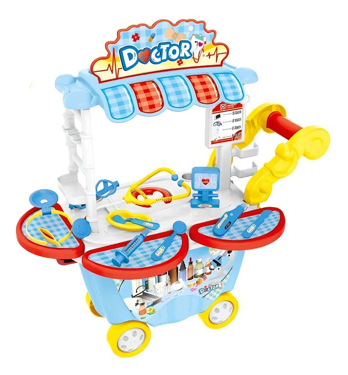 Набор врача Bambi Игровой набор Доктор 23 пр. Синий (IG-173-N-121)