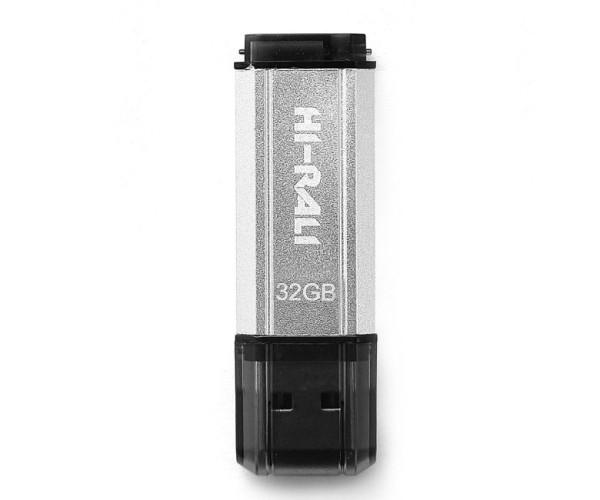 Флешка USB Flash Drive Hi-Rali Stark 32Gb Steel