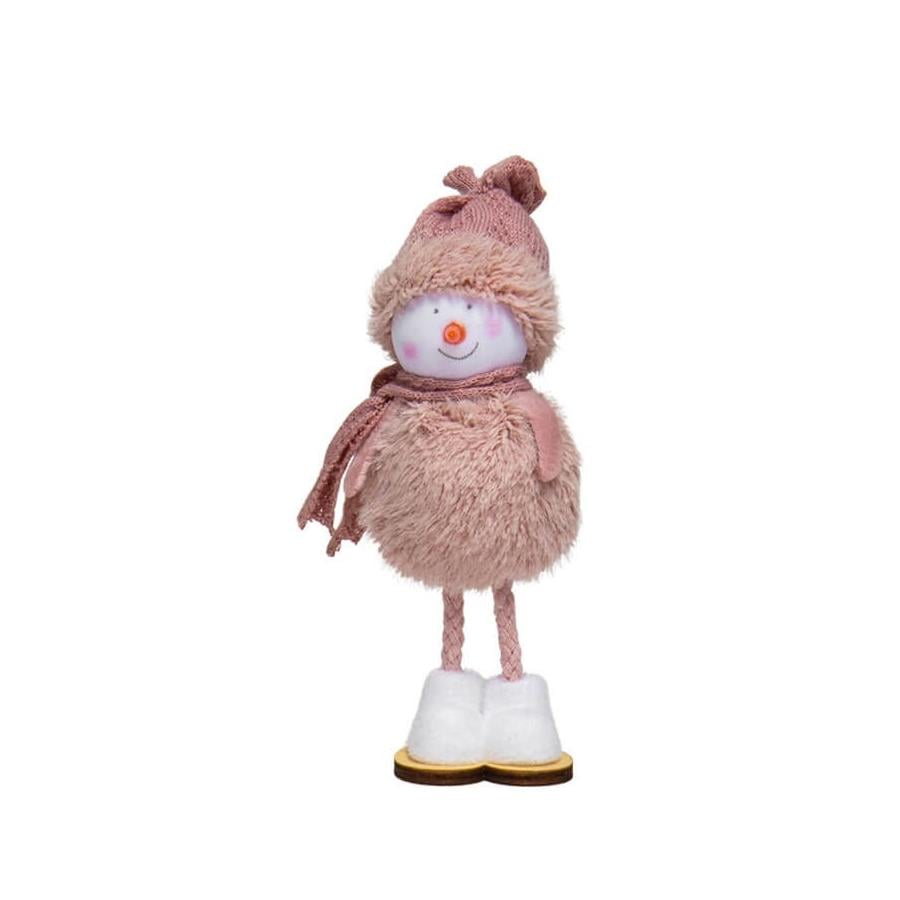 Фигурка Снеговики 17 см Розовый (6014-021)