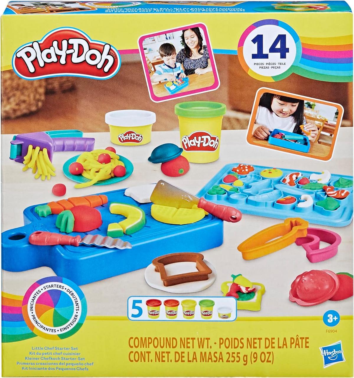 Ігровий набір для ліплення пластилін Play-Doh Маленький кухар (F6904) - фото 2