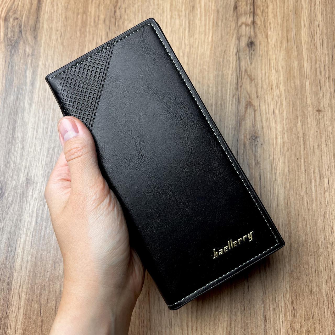 Кошелек Baellerry с монетницей Черный (w023-1) - фото 3 Кошелек Baellerry с монетницей Черный (w023-1) - фото 3