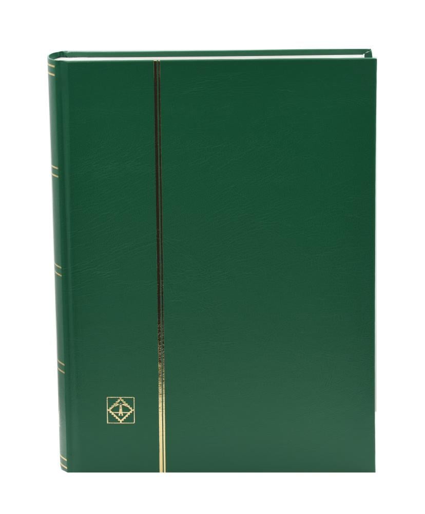 Альбом для марок Leuchtturm на 64 страницы BASIC Зеленый (А19594)