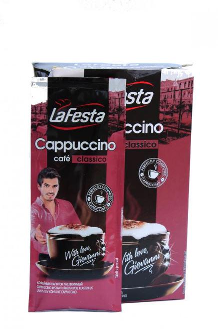 Кавовий напій La Festa capuccino classico у стіках 10 шт. 12,5 г