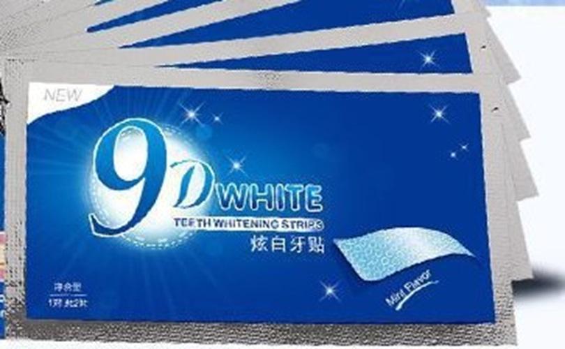 Отбеливающие полоски для зубов 9D WHITE Teeth Whitening Strips от зубного налета 1 пара (0150200) - фото 15
