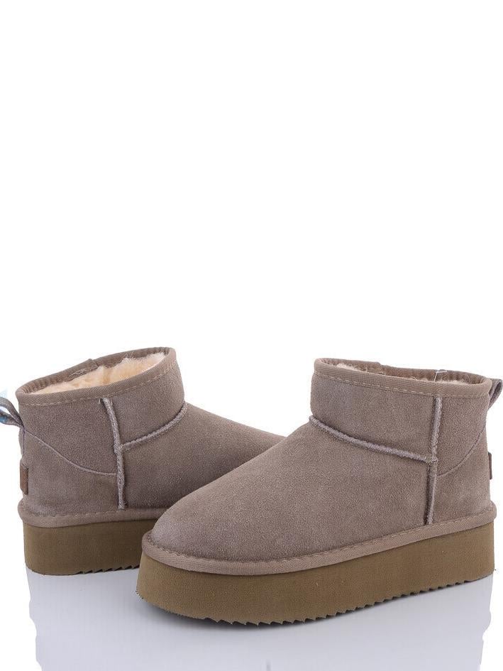 Замшеві уггі на овчині ITTS AN801-16 р. 39 Молочний - фото 2 Замшеві уггі на овчині ITTS AN801-16 р. 39 Молочний - фото 2