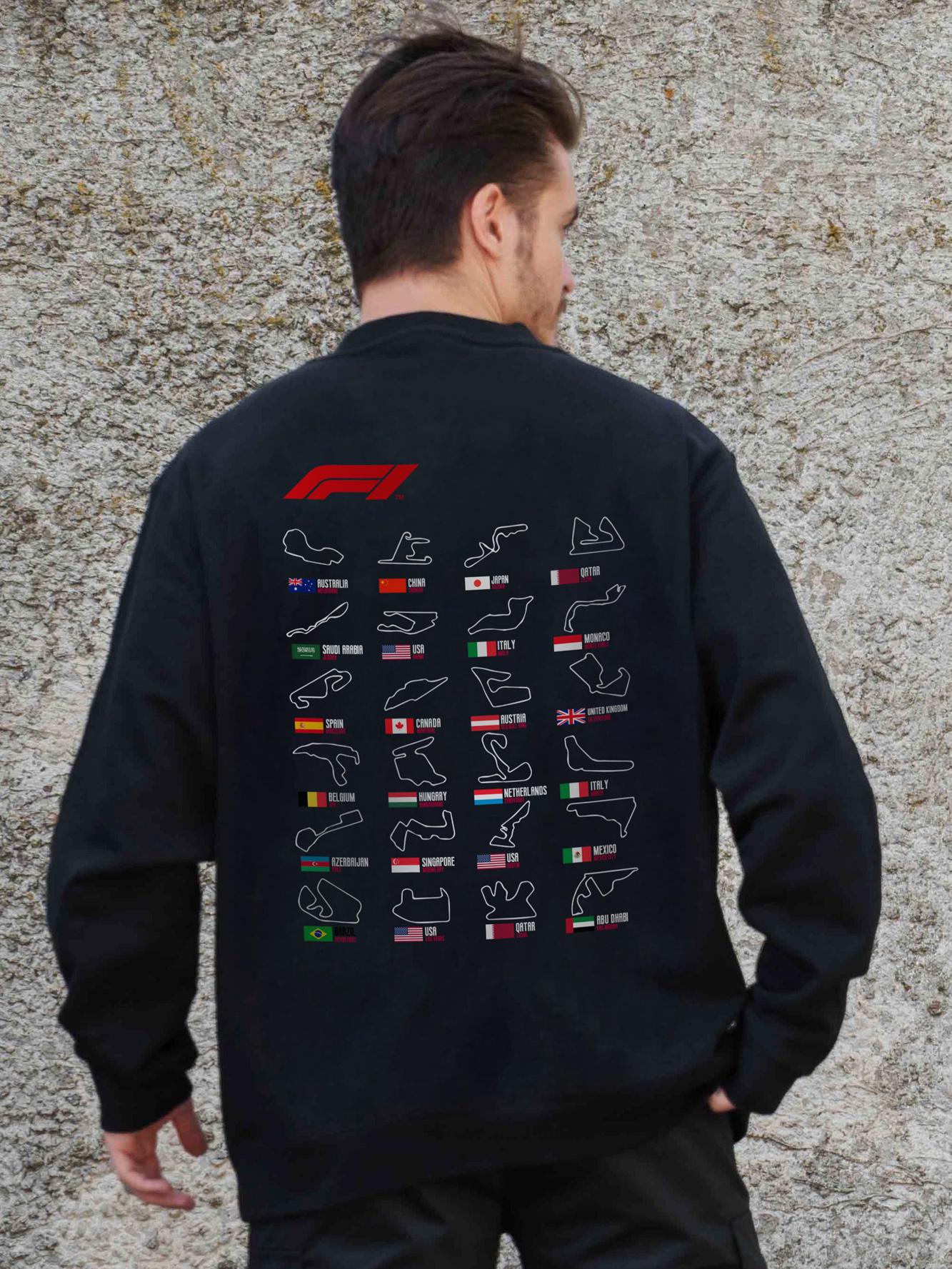 Світшот оверсайз з принтом Without Track L/XL Black (L/XL8055664)