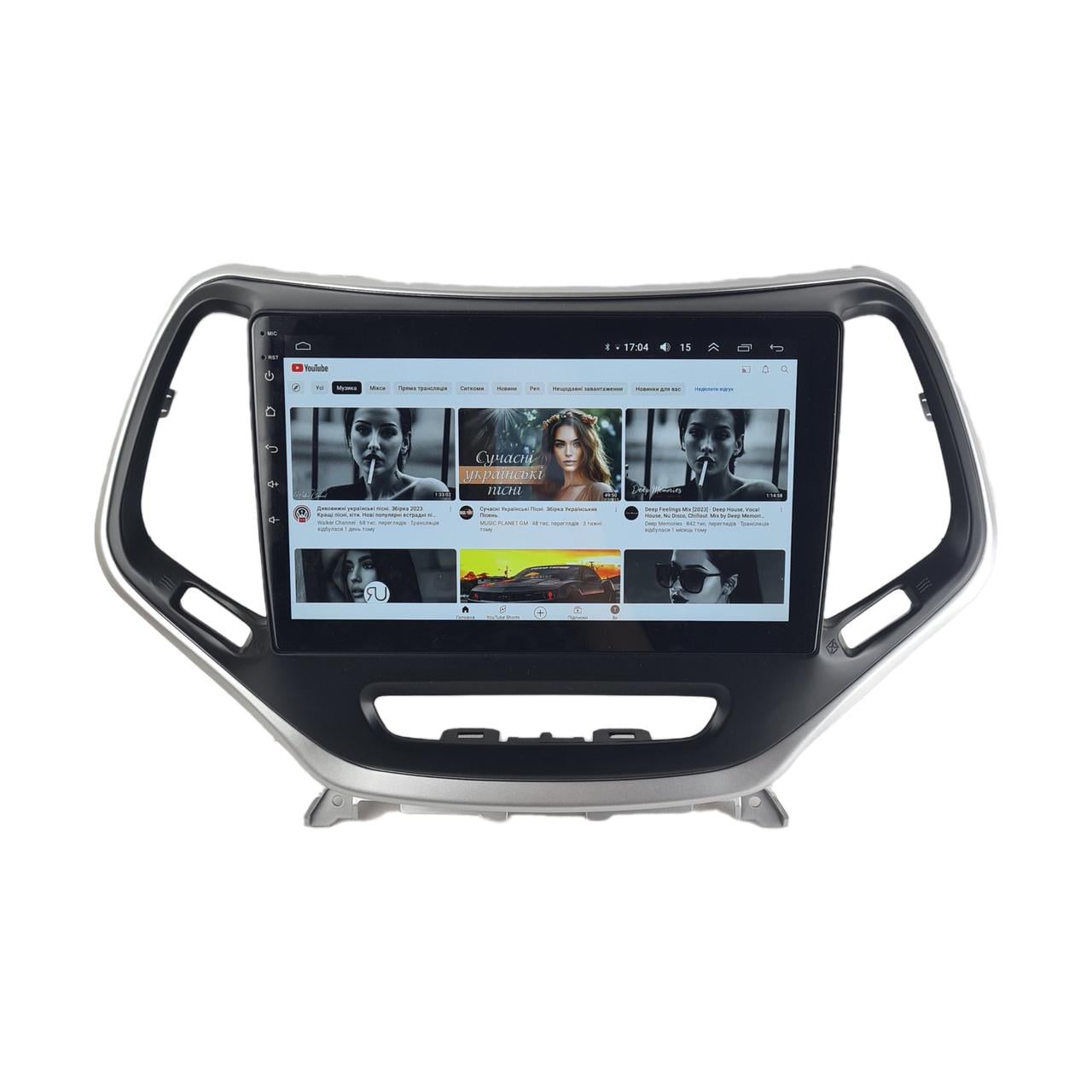Автомагнитола для Jeep Cherokee 2015-2019 4/64 Гб/8 ядер/XYAuto/4G/DSP/CarPlay/Android (М-ДжЧ-10-М4)