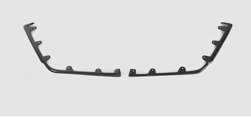 Накладки на передний бампер DDCarbon Flap CTS V Coupe/Cadillac CTS 2007-2014 гг. карбон (153780)