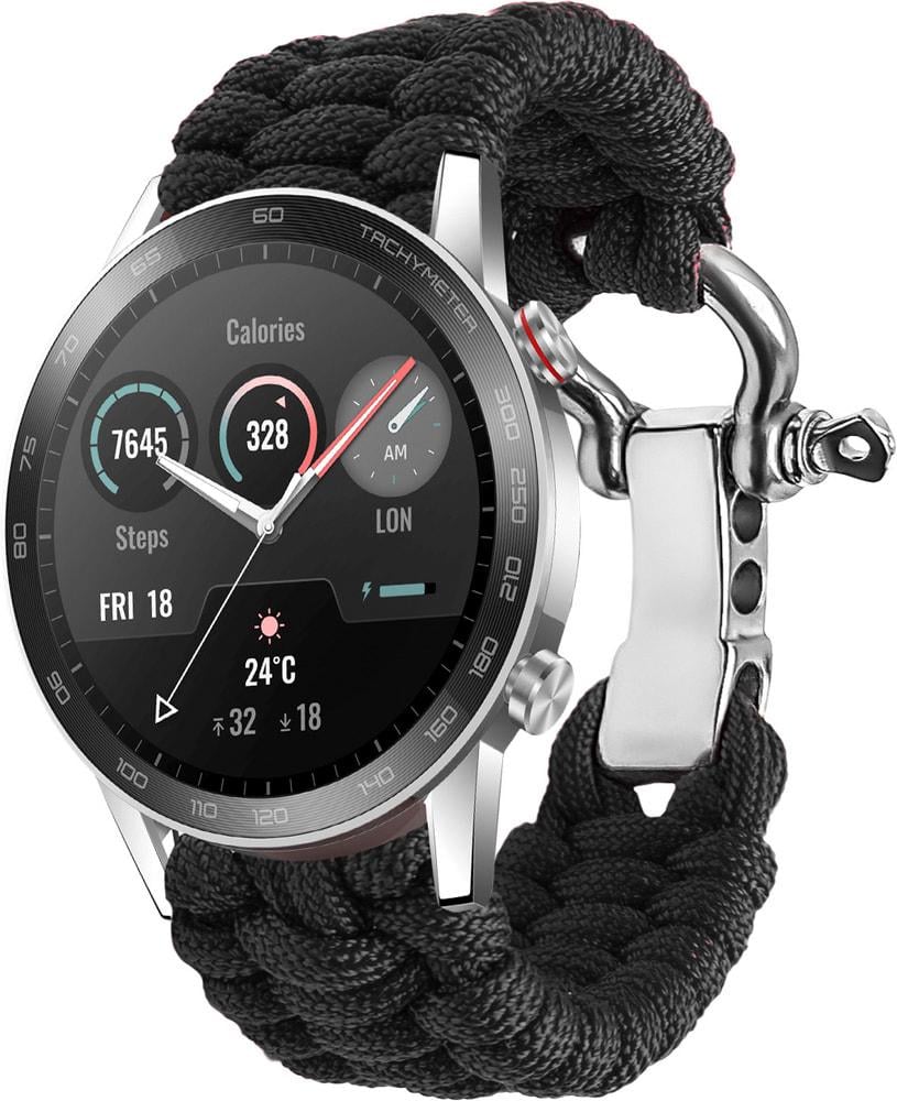 Ремешок из Паракорда Ruper для Honor Magic Watch 2 46 мм (22mm) Black (30810-2B)